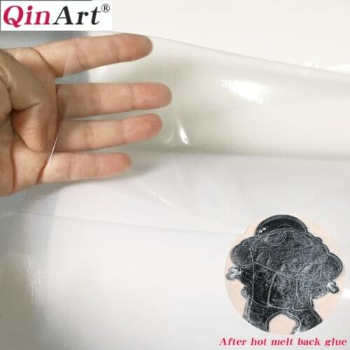 Hot melt back adhesive 48cm width hand-made cloth sticker paper patch applique coat iron glue embroidery sticker special purpose