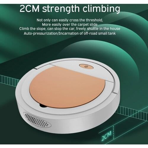 Auto Sensing Smart Robot Floor Cleaner USB Rechargeable Intelligent Sweeping Vacuum Cleaner Strong Suction Home Clean Appliances
