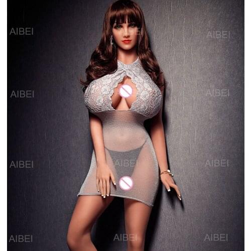 171cm Love Dolls Silicone Chubby Sex Doll Big Fat Girl with Huge Ass Big Boobs Silicone TPE Love Doll Standing Legs