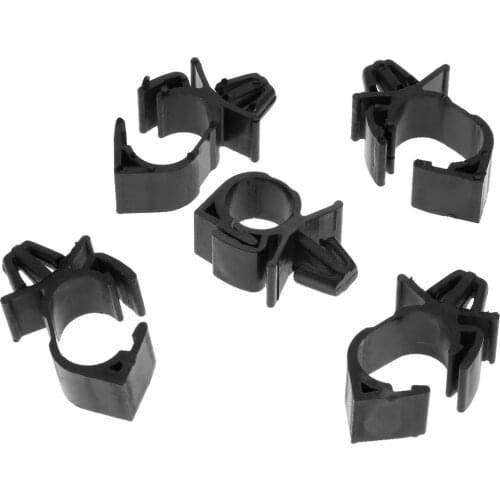 Yetaha 10Pcs Car Wiring Harness Fastener Universal For All Car Auto Route Fixed Clips Corrugated Pipe Tie Wrap Cable Clamp