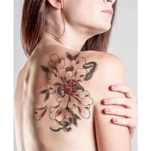 2Pcs Waterproof Temporary Tattoo Sticker David Statue Old School Angel Flash Tattoos Heart Knife Body Art Arm Fake Tatoo Women