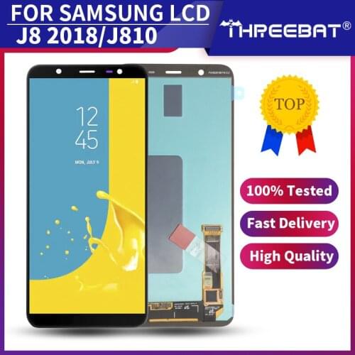 6.0'' SUPER AMOLED for SAMSUNG Galaxy J8 2018 LCD Display Touch Screen Replacement For Galaxy J810 J810F SM-J810F LCD Display