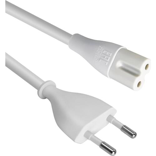 AC EU power cord cable for apple AirPort Time Capsule mac mini Apple TV 5ft 1.5m white&black color