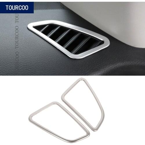 Car Front Dashboard Air Conditioner Vent Outlet Cover Trim for Nissan Terra 2018 Car Modification Accessories