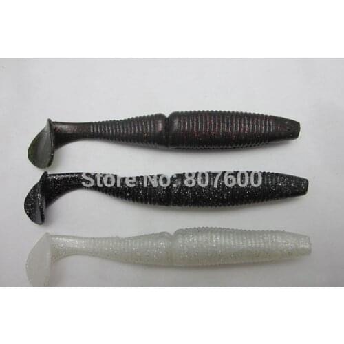 BassLegend-Fishing Super Soft Lures Bass Pike Trout Soft Grub Shad Swimbait 125mm 17g