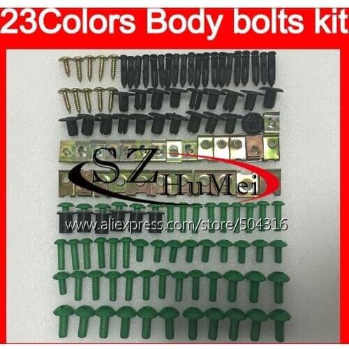 Fairing bolts full screw kit For SUZUKI GSXR1000 05 06 07 08 GSXR 1000 GSX R1000 K5 2006 2007 2008 Windscreen bolt screws Nuts