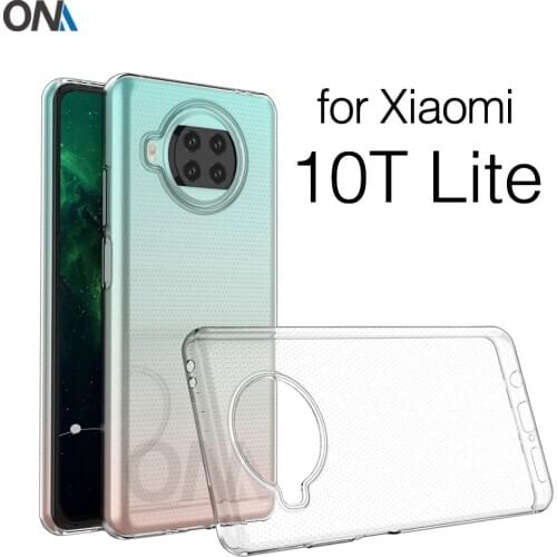 Case For Xiaomi Mi 10T Lite 5G 6.67 TPU Silicon Clear Fitted Bumper Soft Case for Xiaomi Mi10T Lite 5G Transparent Back Cover