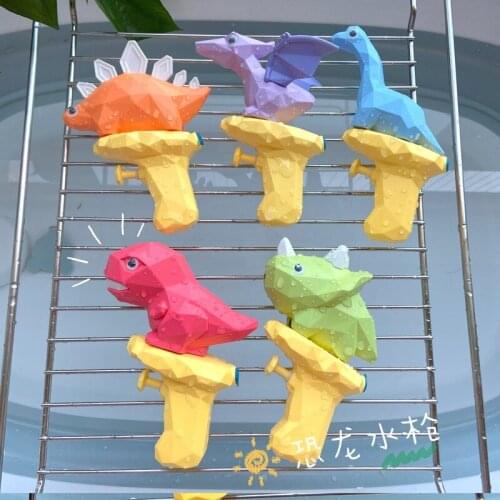 Childrens Water Gun Toy Cartoon Dinosaur Water Playing Oral Irrigator Babys Bathroom Bath Outdoor Water Playing Toy