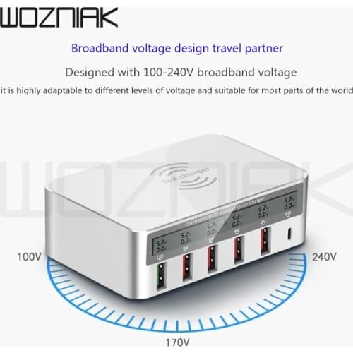 WL icharge 6M QC 3.0 USB Smart Charge Support Fastcharging With LCD Display For iPhone HUAWEI XIAOMI SAMSUNG OPPO VIVO MECHANIC