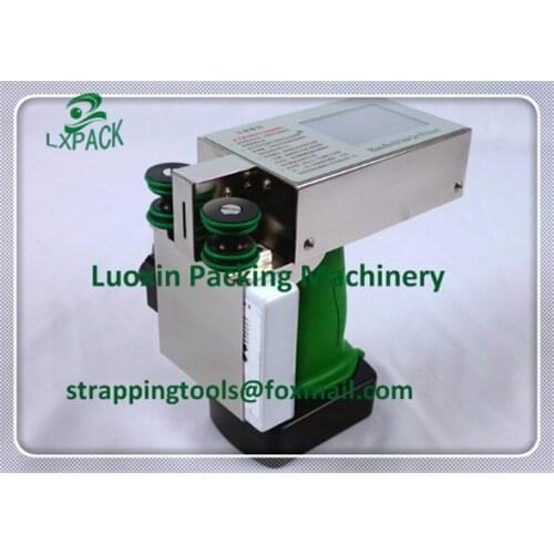 LX-PACK Lowest Factory Price handed inkjet printer all-around touch screen handheld InkJet Printer for wood pvc pipe carton