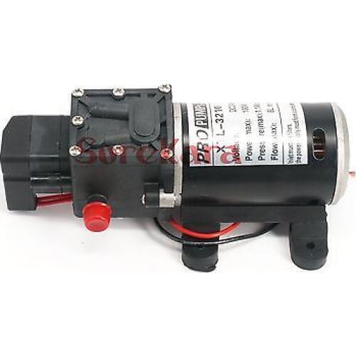 T-YA DC 12V 100W Self-priming Booster Diaphragm Water Pump Automatic Pressure Switch 300L/H For Car washing