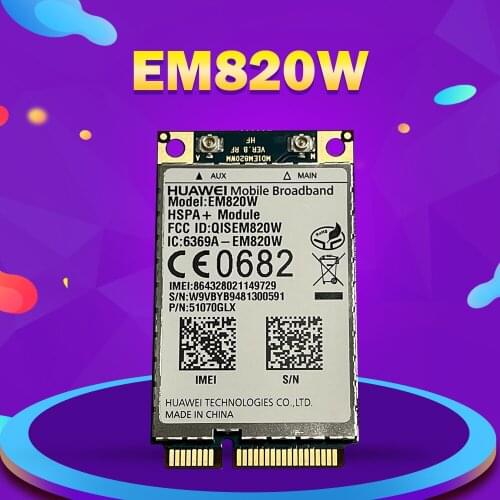 3G Module For HuaWei EM820W Mini PCI-e HSPA+21MB GPS Wireless WWAN WIFI Wlan Card