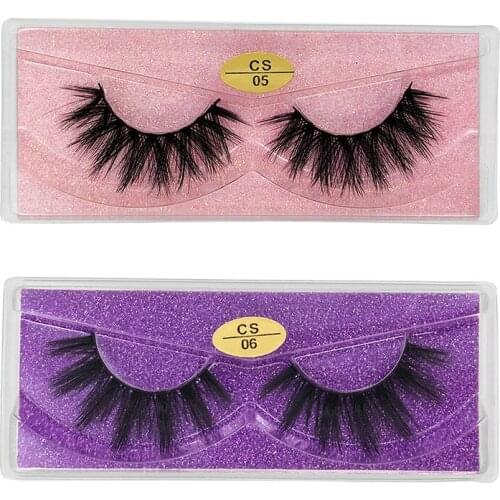 Wholesale lashes 10Pairs 3D Mink Lashes In Bulk Natural False Eyelashes Hand Made Makeup Eye Lashes 3D Mink Eyelashes