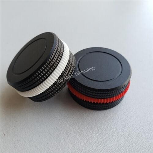 2pcs aluminum cap knob potentiometer knob washer 30*15*6.4mm black car seat adjustment knob car center knob