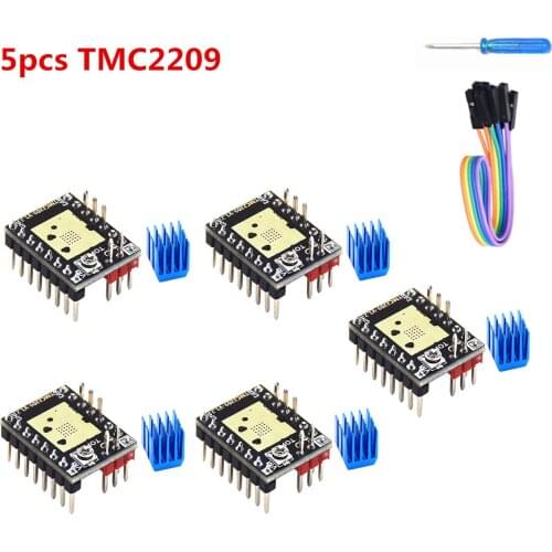 UART TMC 2209 v1.2 stepper driver for BIGTREETECH SKR V1.3 TMC2209 Step stick engine stepping driver module 3d printer parts