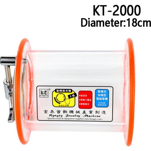 Capacity 5 kg Rotary Drum/Bucket for KT-2000 Tumbler for Polishing Machine, Jewelry Polishing Barrel