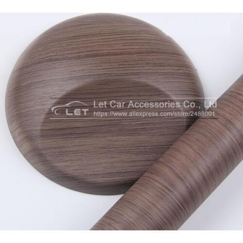 Premium quality Wood PVC FILM for car Interior decoration Grain PVC Vinyl sticker by free shipping 10/20/30/50/x122CM/lot