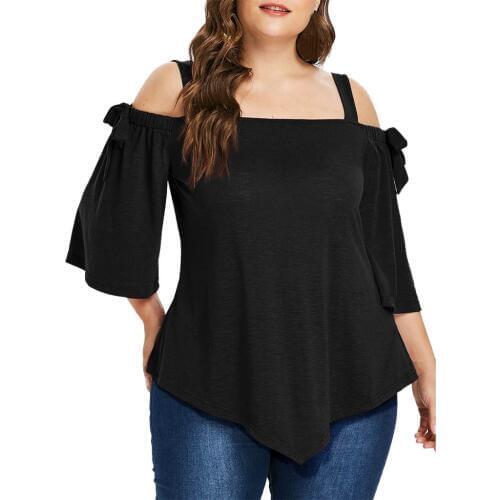 XIYOUNGYOUNG Off Shoulder Blouses