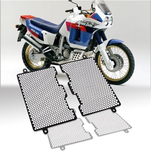 Motorcycle Radiator Grille Guard Cover Protection FOR HONDA XRV750 Africa Twin XRV 750 650 AfricaTwin RD07 RD07A RD03 Aluminium