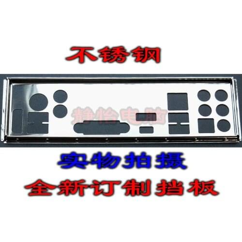 IO I/O Shield Back Plate BackPlate Blende Bracket For ASRock Z370 Killer SLI/ac