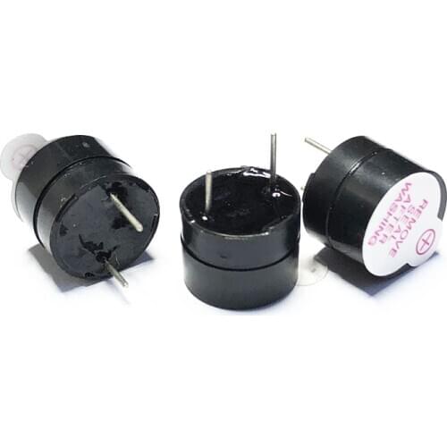 10pcs 3v Active Buzzer Magnetic Long Continous Beep Tone Alarm Ringer 12mm MINI Active Piezo Buzzers Fit For Computers Printers