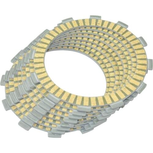 8PC Motorcycle Friction Clutch Disc Plates For Honda CR125R CR 125R 2000-2007 CRF250R CRF 250 R 250R 2004-2007