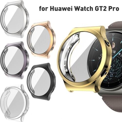 For HUAWEI gt2 pro Full Cover Watch Case Protective Cover Screen Protector for Watch GT 2 Pro Cover Protector Frame Accessories