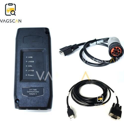 Electronic Technician Software ET3 Adapter III 317-7485 truck diagnostic tool Comm3 Communication Adapter III