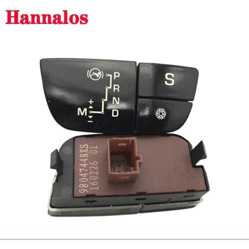 Original NEW Automatic transmission control button 98047448XS/96617667ZD for Citroen C5 Switch Gear Indicator Circuit block