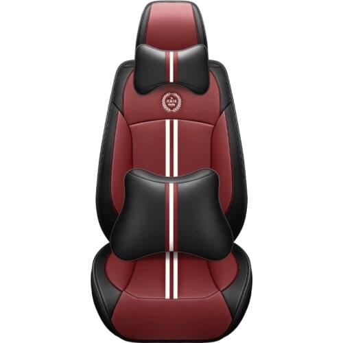 Leather Red Car seat covers For haval f7 h6 f7x h9 h2 h1 h3 h5 h8 m6 h4 accessories