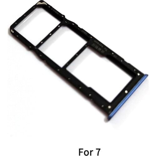 Sim Tray Holder For Oppo Realme 7 / 7i / 7 Pro SIM Card Tray Slot Holder Adapter Socket Repair Parts