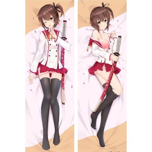 Anime Toji No Miko Pillowcase Cartoon Pillow Eto Kanami Galgame Character Customize Bedding Cushion Gift Long Pillowcase