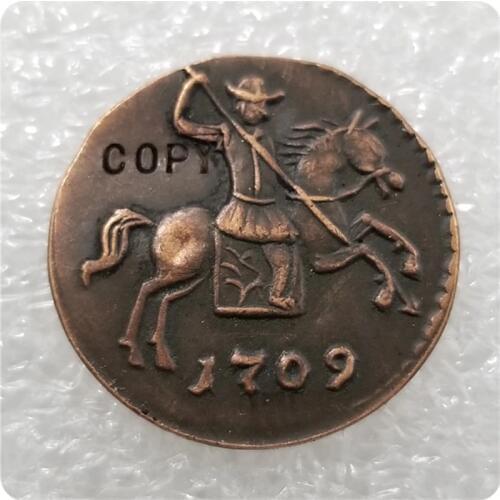 1709 Russia KOPEK COIN COPY commemorative coins-replica coins medal coins collectibles