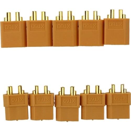 XT60 Connector Pairs - Pack of 5 pairs