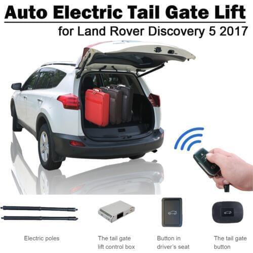 Smart Auto Electric Tail Gate Lift for Land Rover Discovery 5 Remote Control Drive Seat Button Control Set Height Avoid Pinch