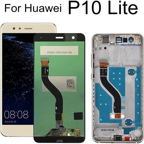 5.2" LCD FOR Huawei P10 lite LCD Display Touch Screen Assembly Replacement for HUAWEI P10Lite WAS-LX1 WAS-LX1A WAS-LX2 LCD