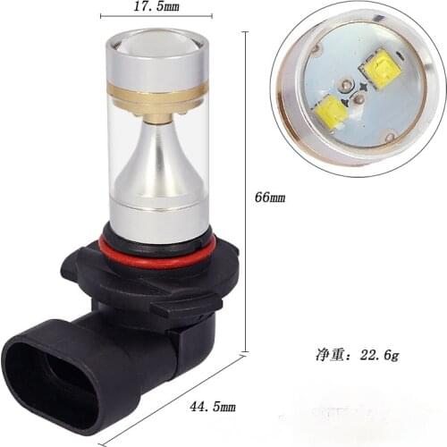 2pcs/lot High Power 9005 9006 Led, 30W chip XBD Super Brightness P21w led Ba15s Reverse Tail Light Bulb Lamp White Light