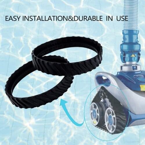 2pcs Pool Tire Track Wheel Replace for Zodiac MX8 Elite MX6 Elite MX8 Mx6 Swimming Pool Cleaner Tyres Wheel Replacement Parts