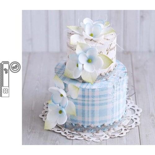 2021 New Design Cake Lace Metal Cutting Dies Shape for Scrapbooking Craft Die Cut Stencil Card Make Mould Sheet Decor Template