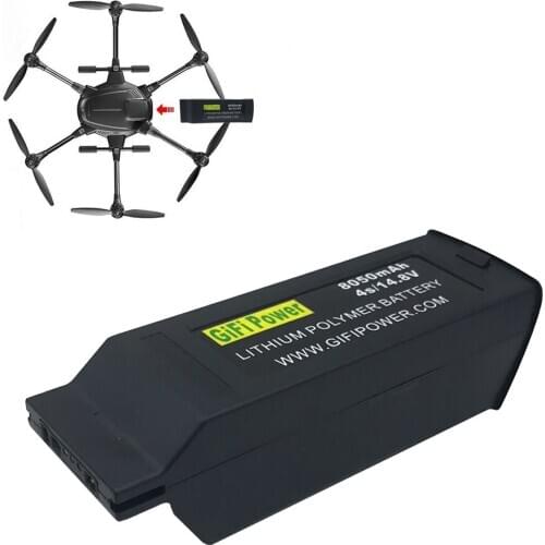 RC Drone Battery 4S Full 8050mAh 14.8V Replacement LiPo Battery for Yuneec Typhoon H Drone RC Quadcopter