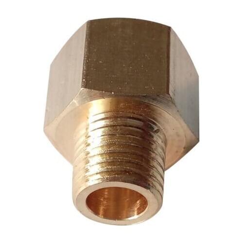 BSP-NPT Adapter 1/4" Male NPT to 1/4" Female BSP Brass Pipe Fitting 1/4PT 3/8PT /1/2PT 1/8PT