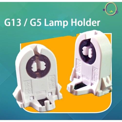 Cotton Knight UV Germicidal Lamp Holder Base G13 G5 Tube Special Lamp Holder Socket Universal UV Tube Holder YGJ002