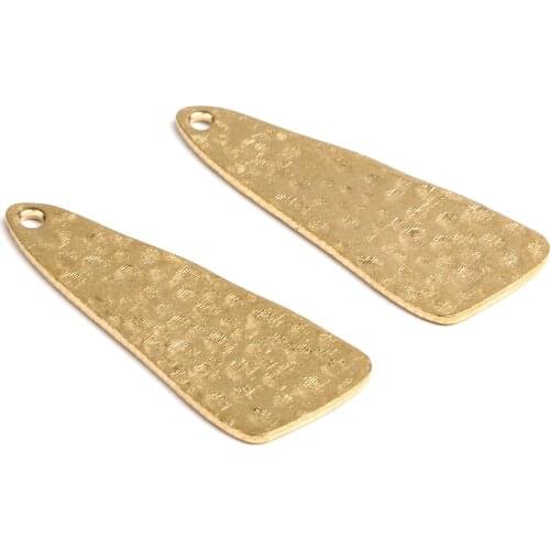 Brass Geometric Charms,Raw Brass Earrings Findings,Raw Brass Pendant,Geometric Shaped Earrings Brass Charm,26x10.5mm-RB1185