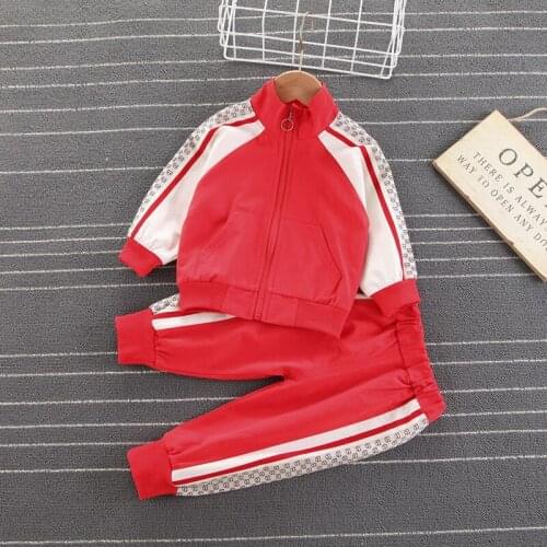 Toddler Girls Clothing Sets Autumn Spring New 0-5years Casual Fashion 2Pcs Outfits Kids Cartoon Coat+Pants Baby Boys Tracksuit