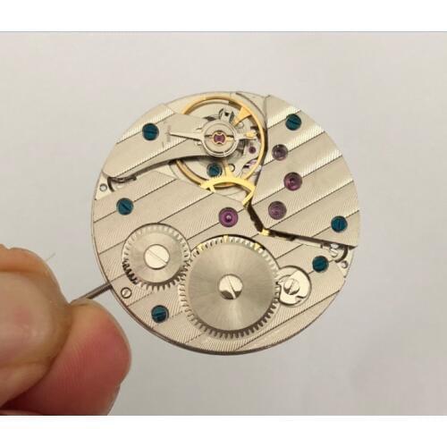 17 jewels mechanical Asian 6497 hand-winding Movements fit for Mens watch jx04a