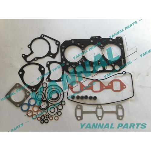 FULL ENGINE OVERHAUL GASKET KIT FOR YANMAR 3TNE74 ENGINE JOHN DEER 2210 4100 TRACTOR