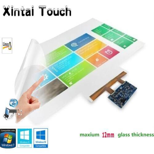 Xintai Touch 86 Inches 16:9 Ratio 10 Touch Points Interactive Capacitive Multi Touch Foil Film Plug & Play