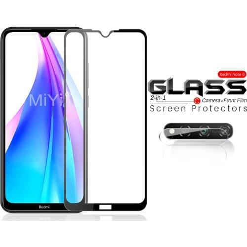 2-in-1 armor protection film for xiaomi redmi note 8t note8t 8 t t8 camera glass xiomi mi note8 note 8 pro not8 not 8pro glasses