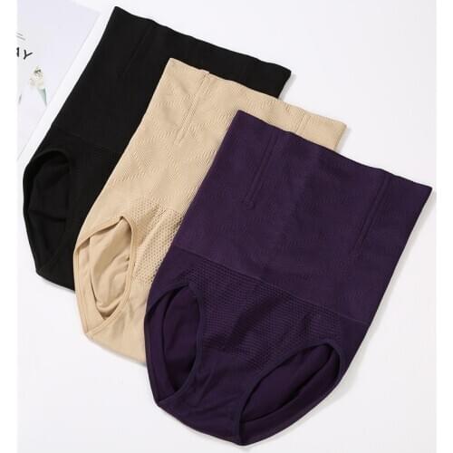 2019 new arrival High waist postpartum seamless abdomen underwear no trace hip body shaping body pants ladies body shaping pants