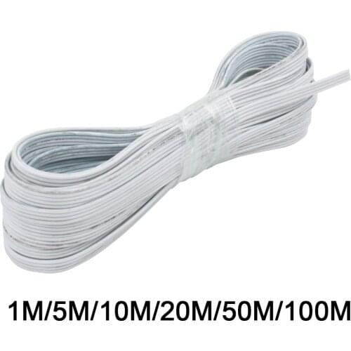4 Pin Max 300V 1/5/10/20/50/100m Extension Cable Electrical Connecting Wire For RGB Connection Electrical Equipment Wiring